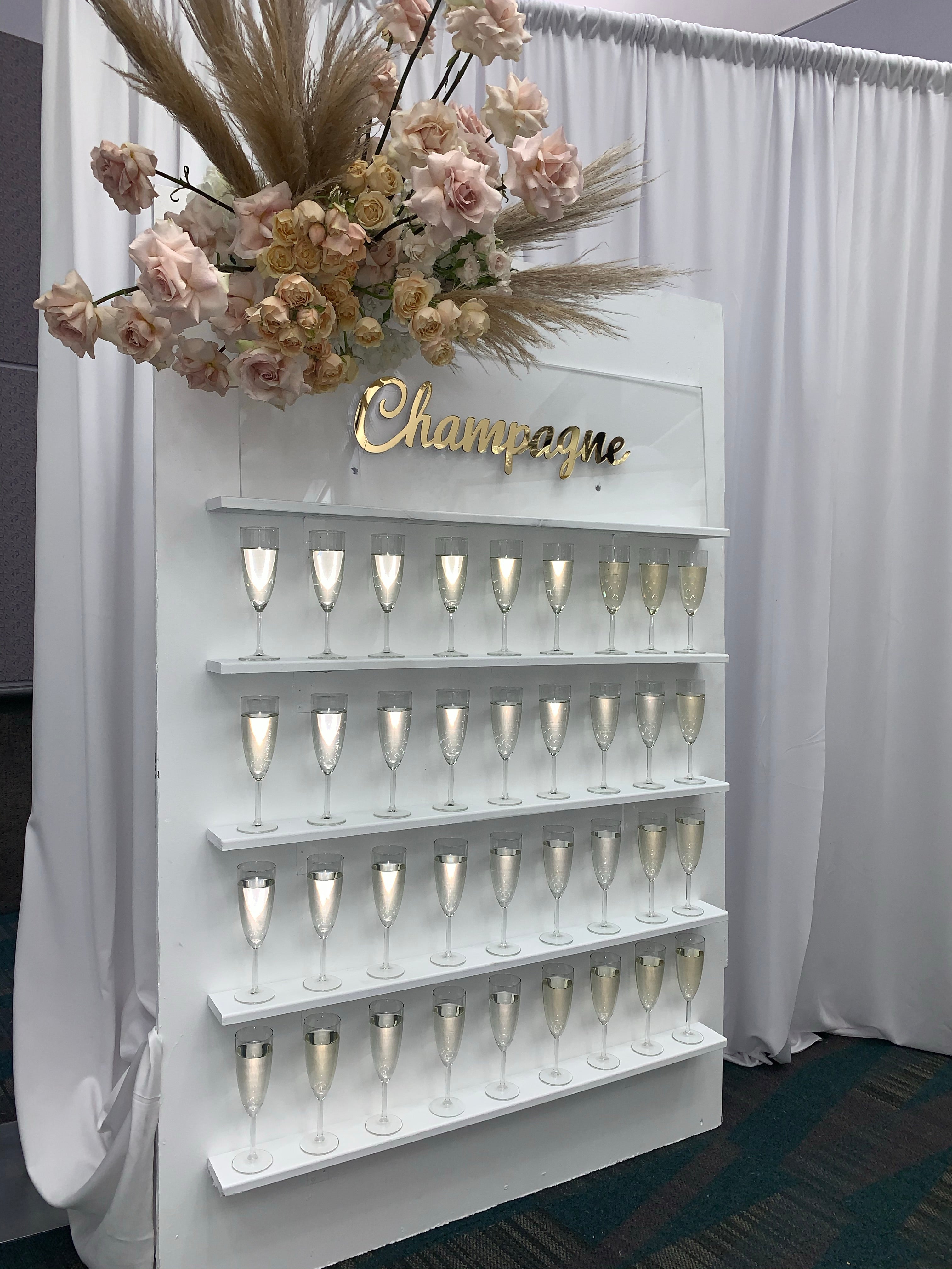 Champagne Shelf