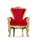 Kids Red/Gold Royal Throne Chair