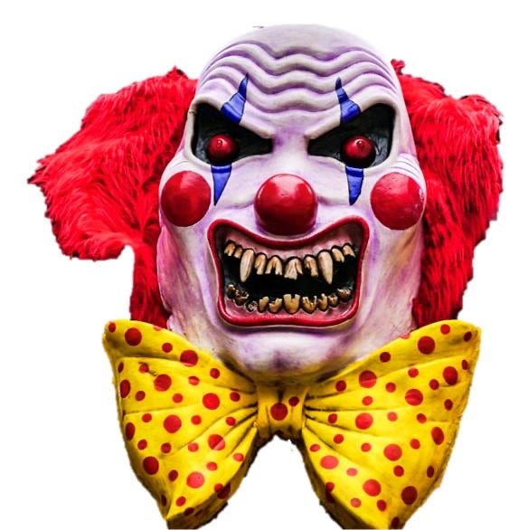 Giant Scary Clown Head