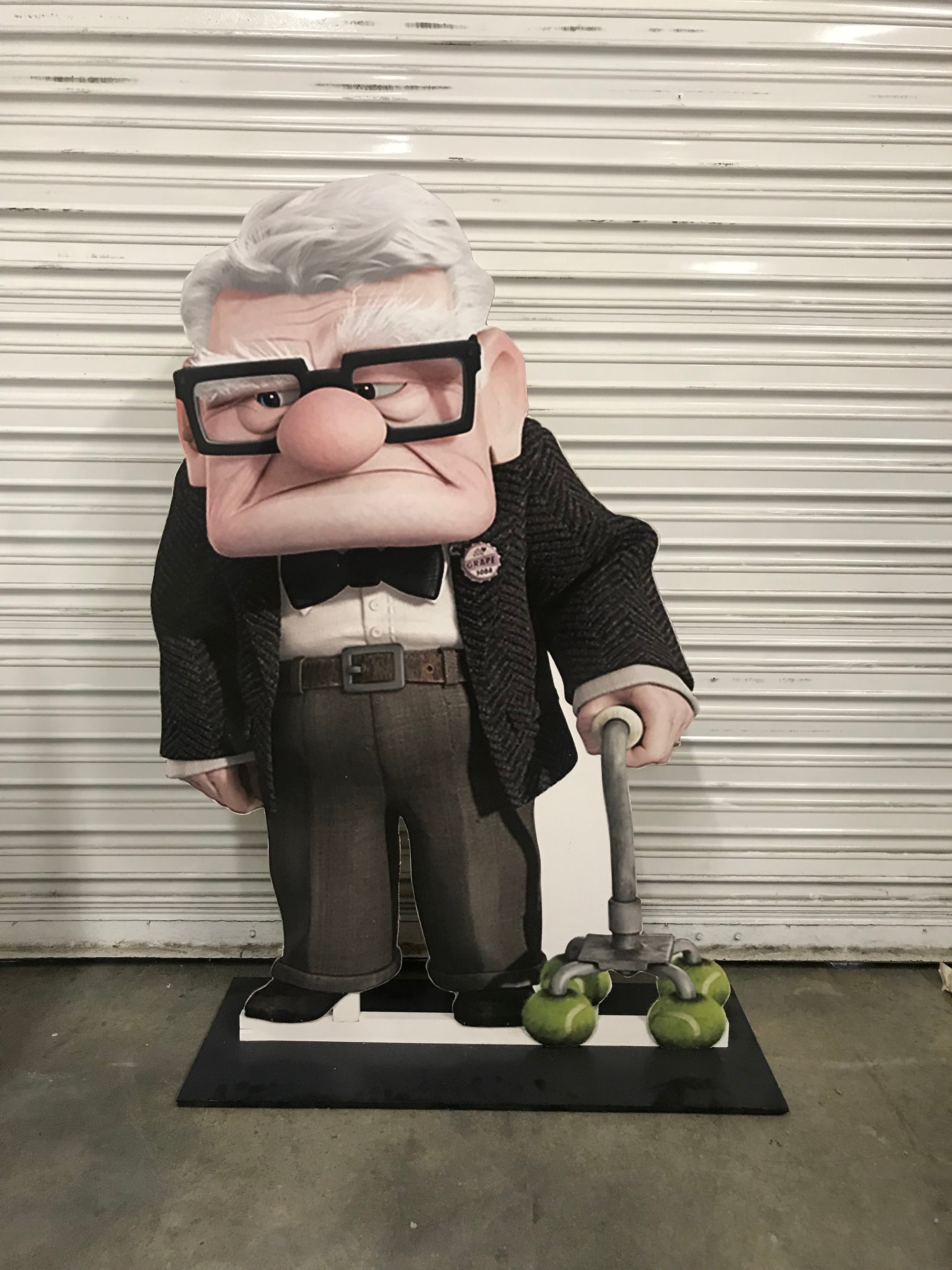 Carl Fredricksen Wood Cut Out Standee