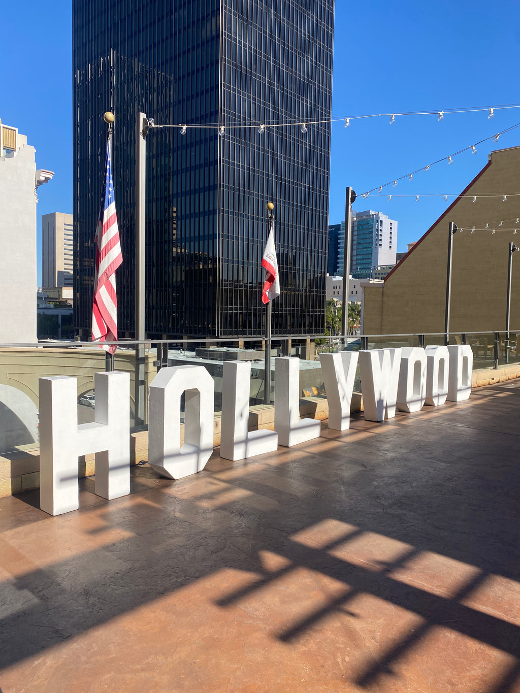 3D Hollywood Letters