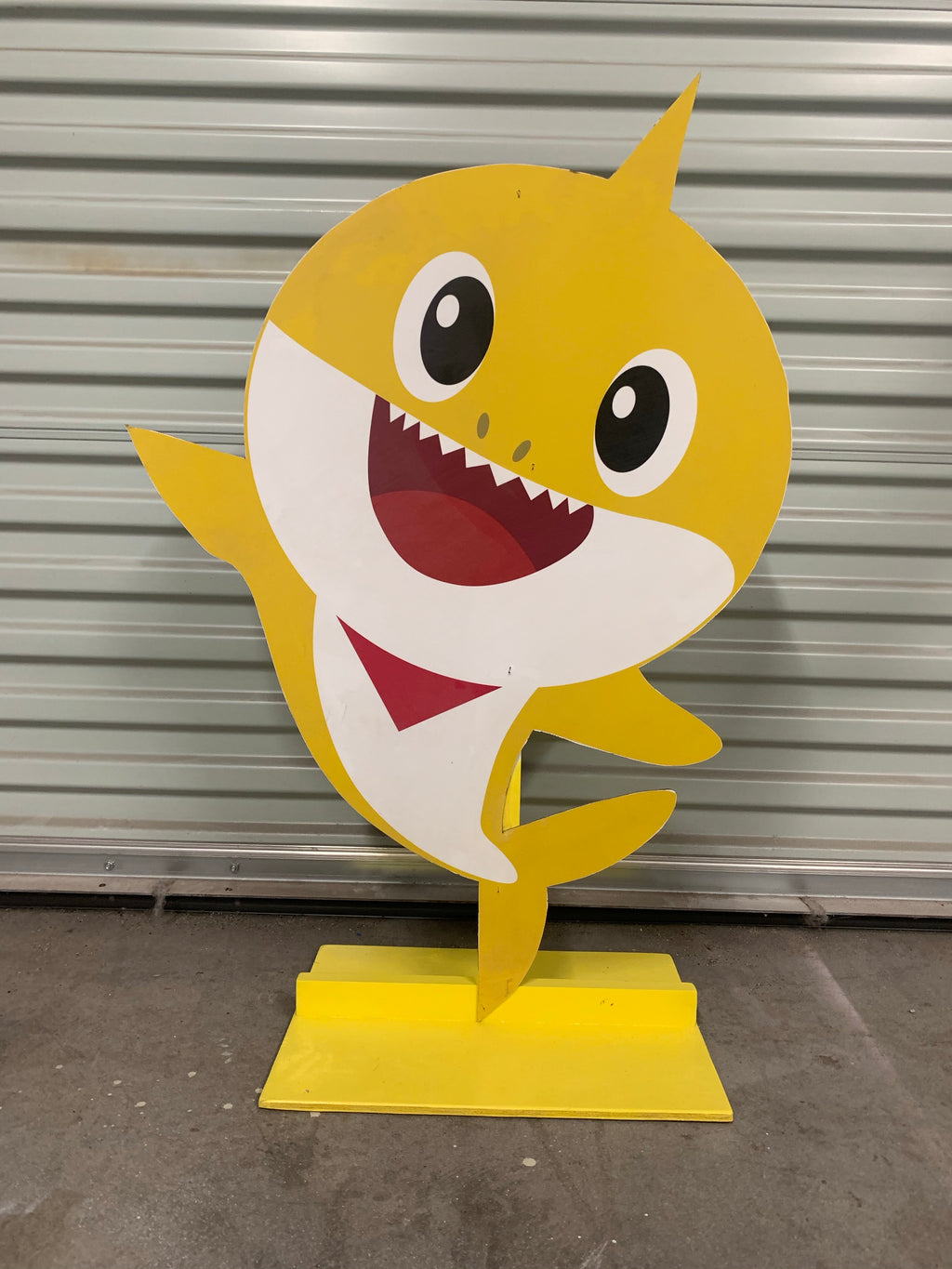 Baby Shark Wood Cut Out Standee