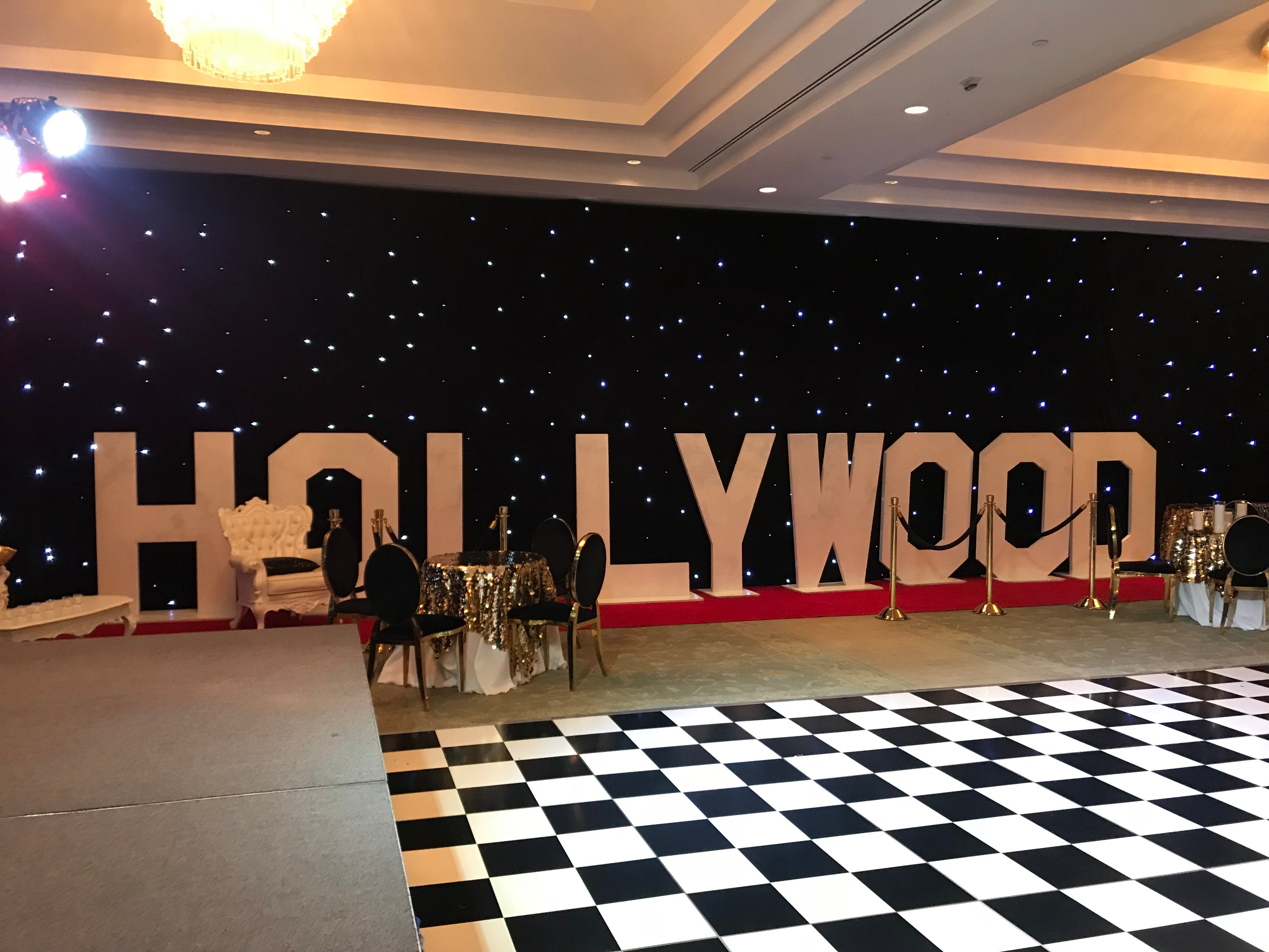Hollywood Standee Letters