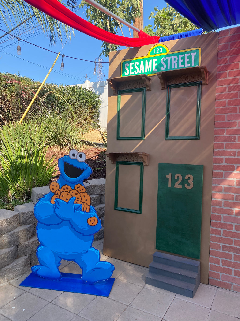 Sesame Street Front House