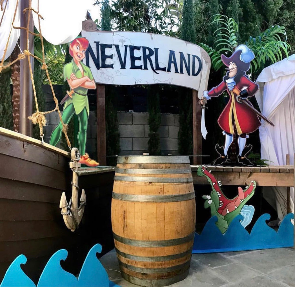 Rustic Pier Dock Table