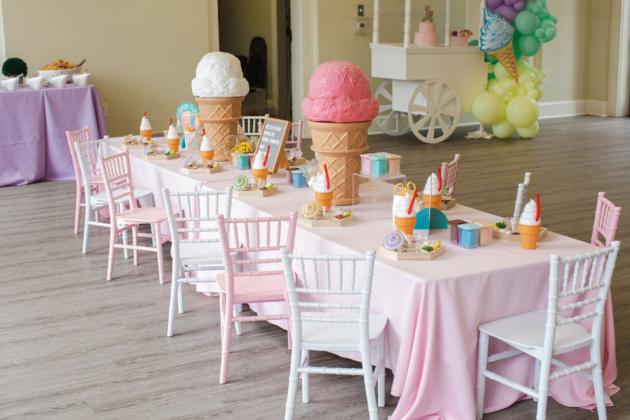 Kids White Chiavari Chair