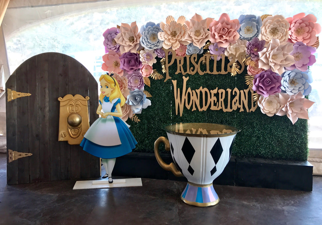 Alice Wood Cut Out Standee