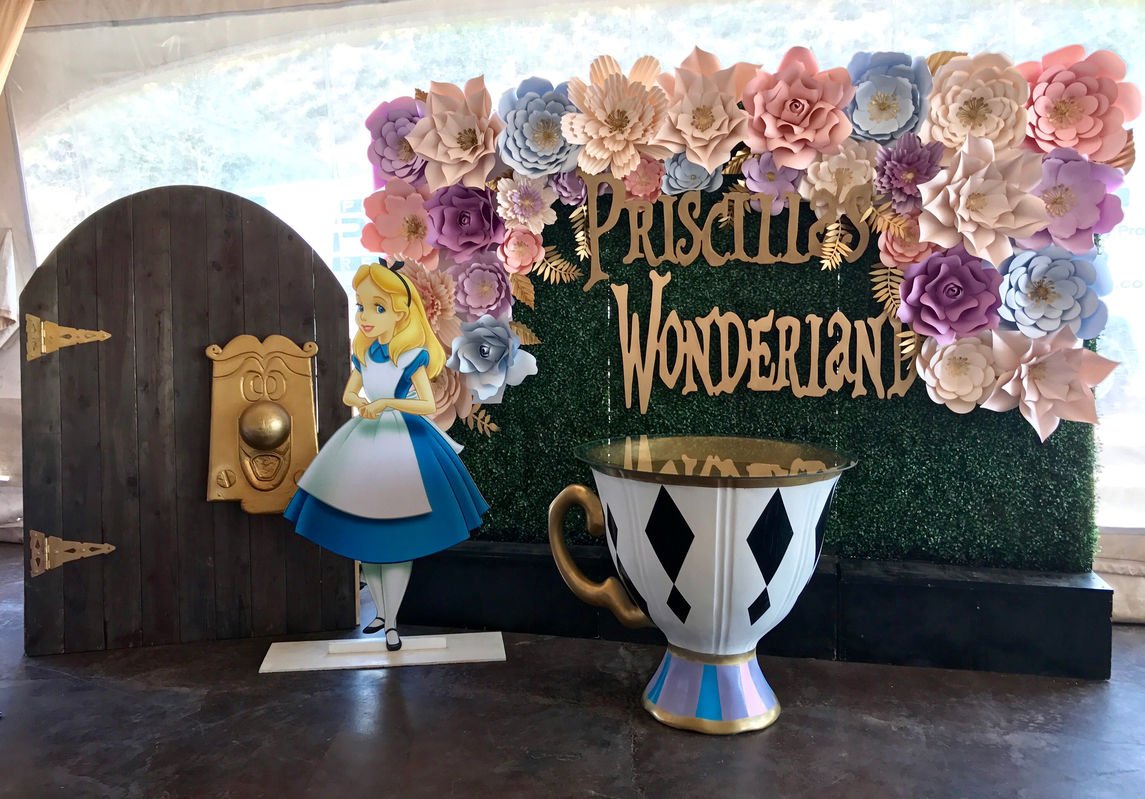 Alice Wood Cut Out Standee