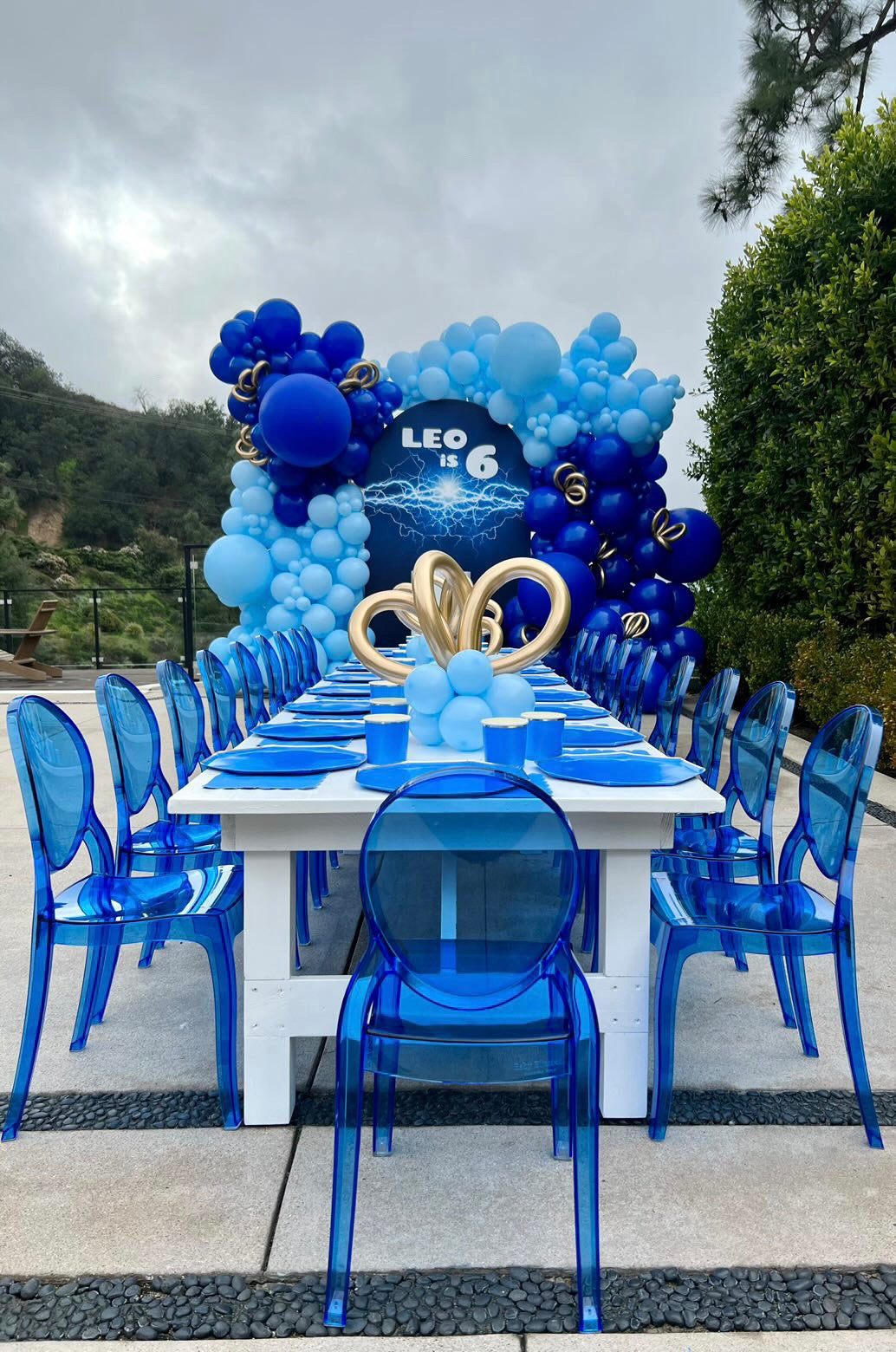 Kids White Farm Table