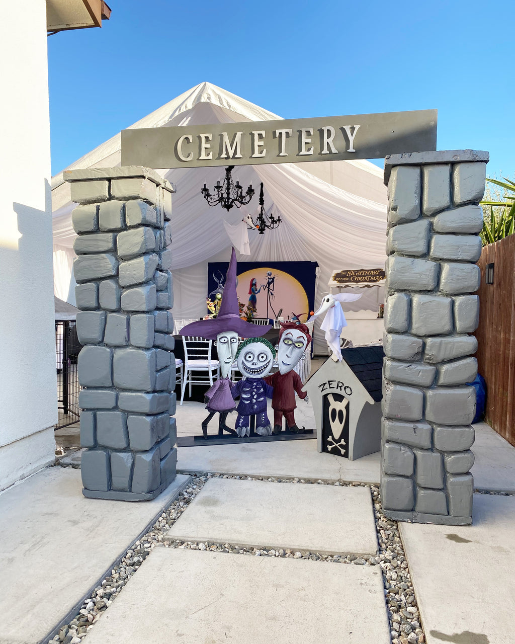 Zero Dog House Gravestone