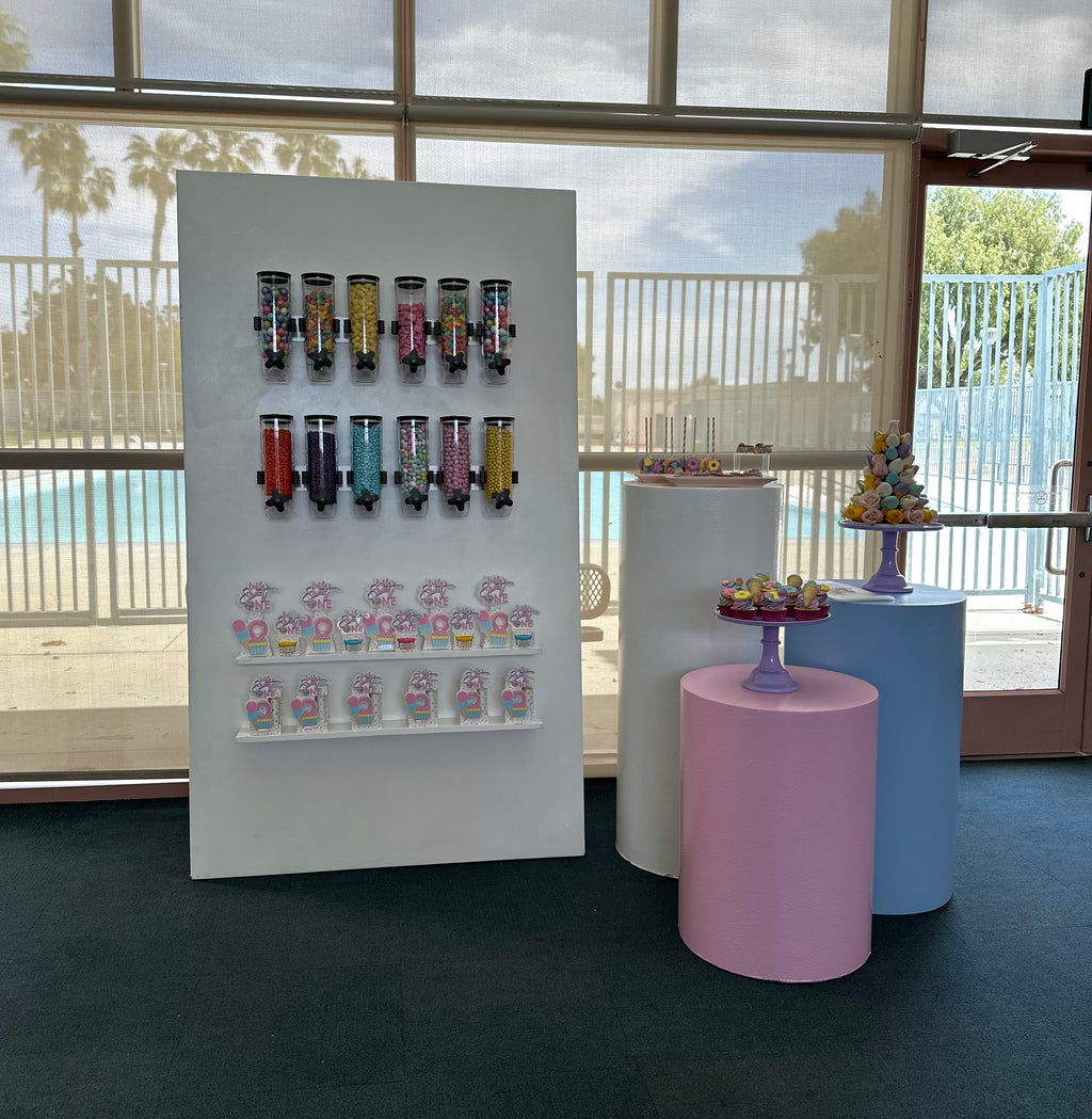 3 Foot Baby Blue Cylinder