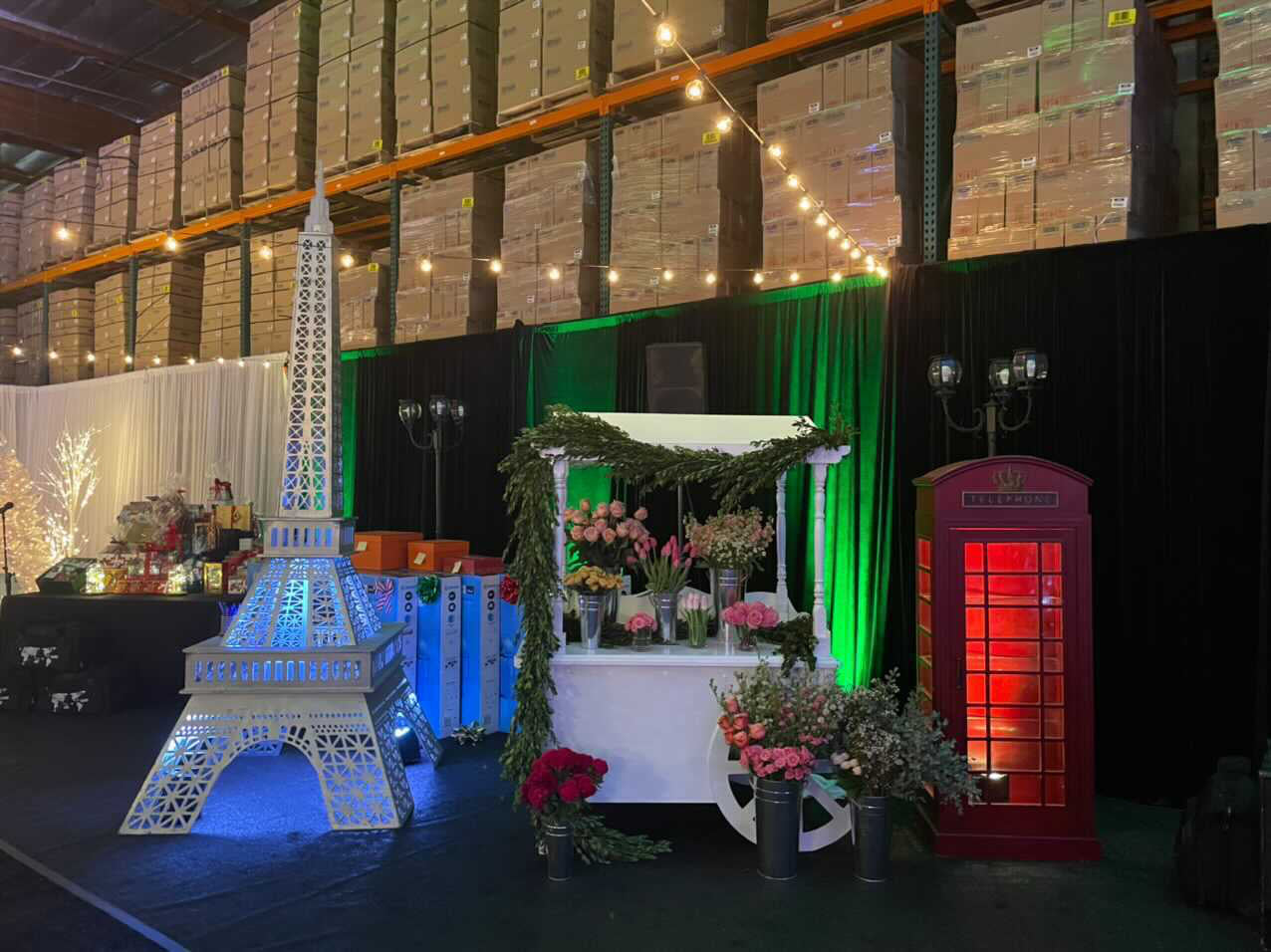 Small British Telephone Booth