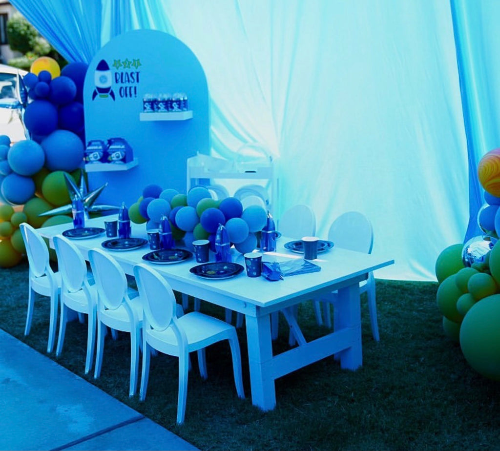 Kids White Ghost Chair