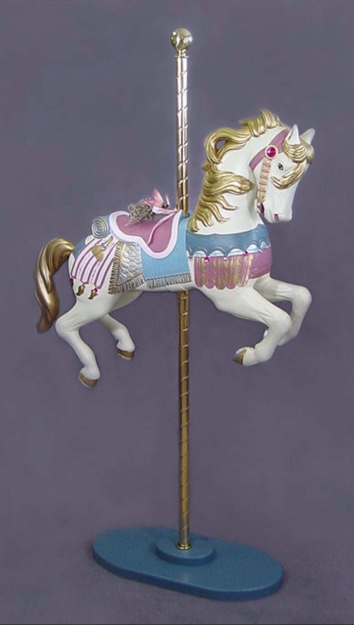 Crystal Carousel Horse