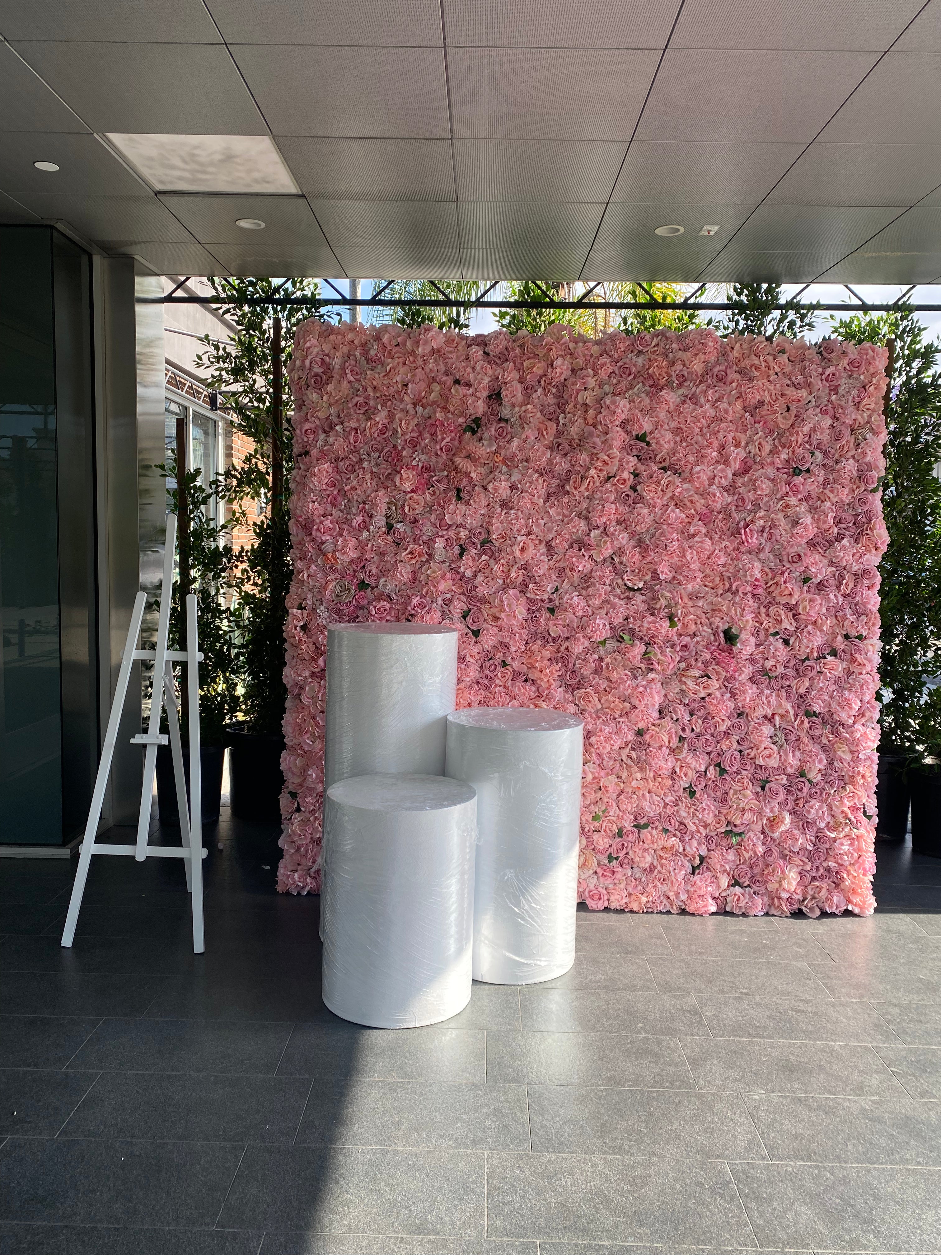 3 Foot White Cylinder