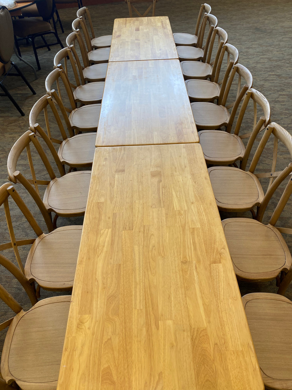 Kids Natural Wooden Table