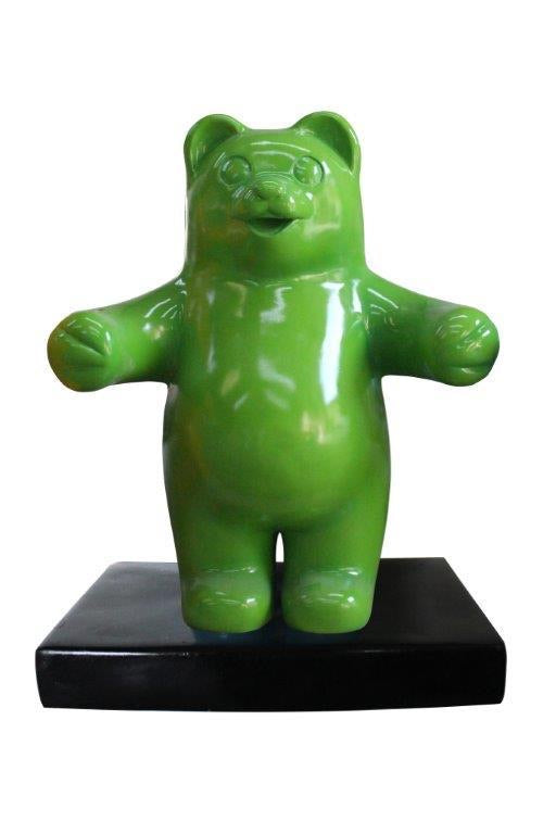 Mini Green Gummy Bear Centerpiece