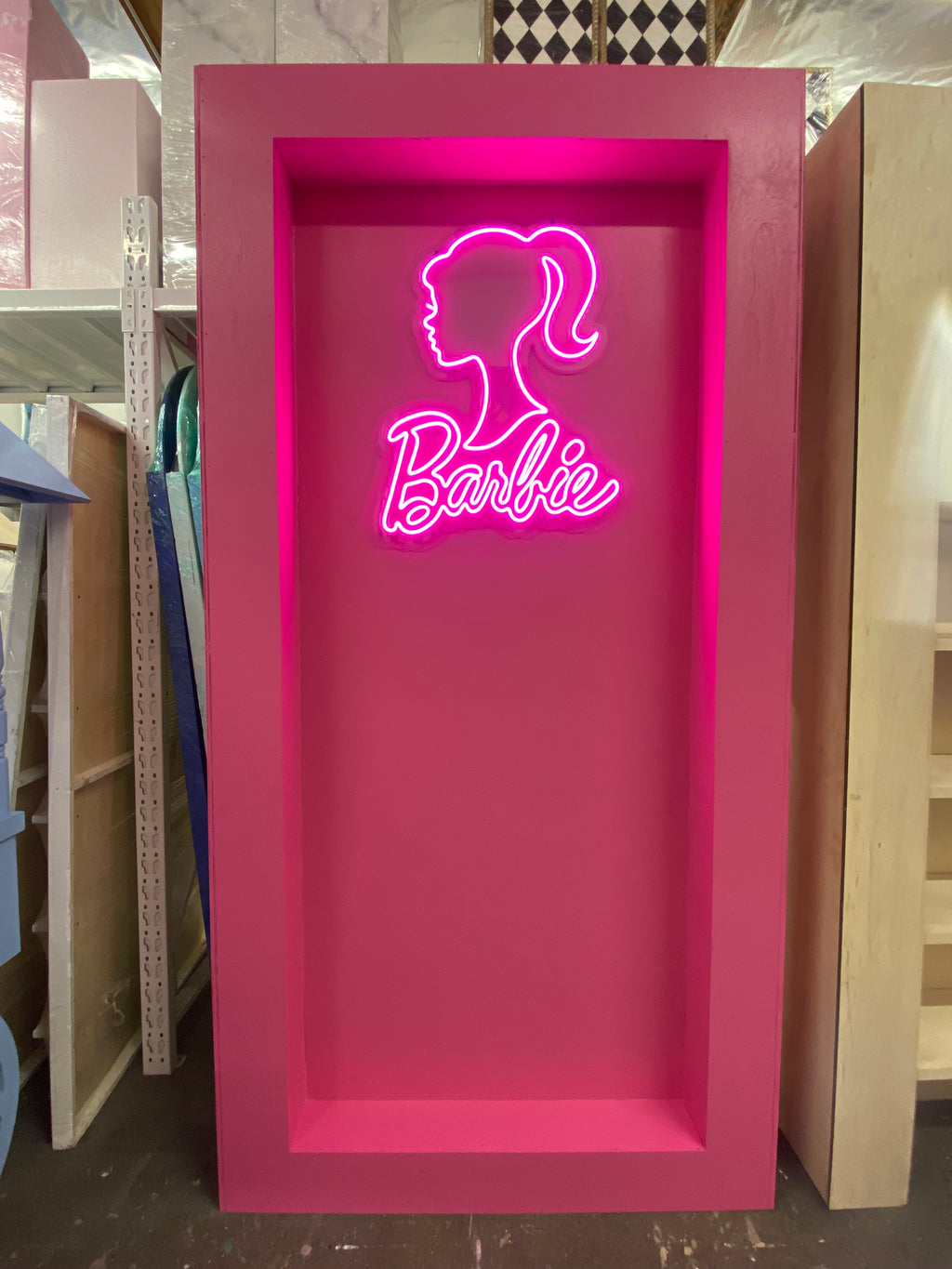 LED Barbie Wall