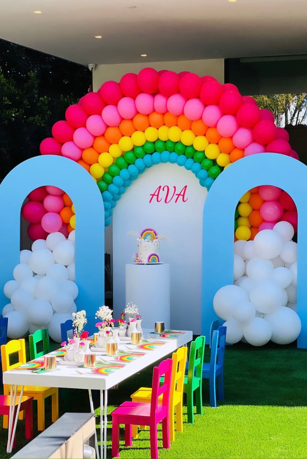 Kids Hot Pink Aztlan Chair