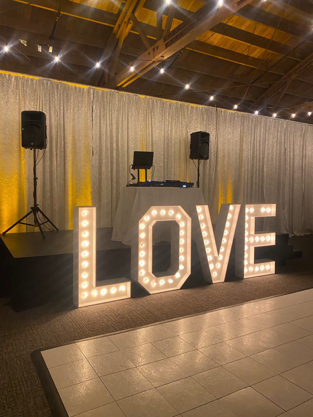 LOVE Marquee Letters