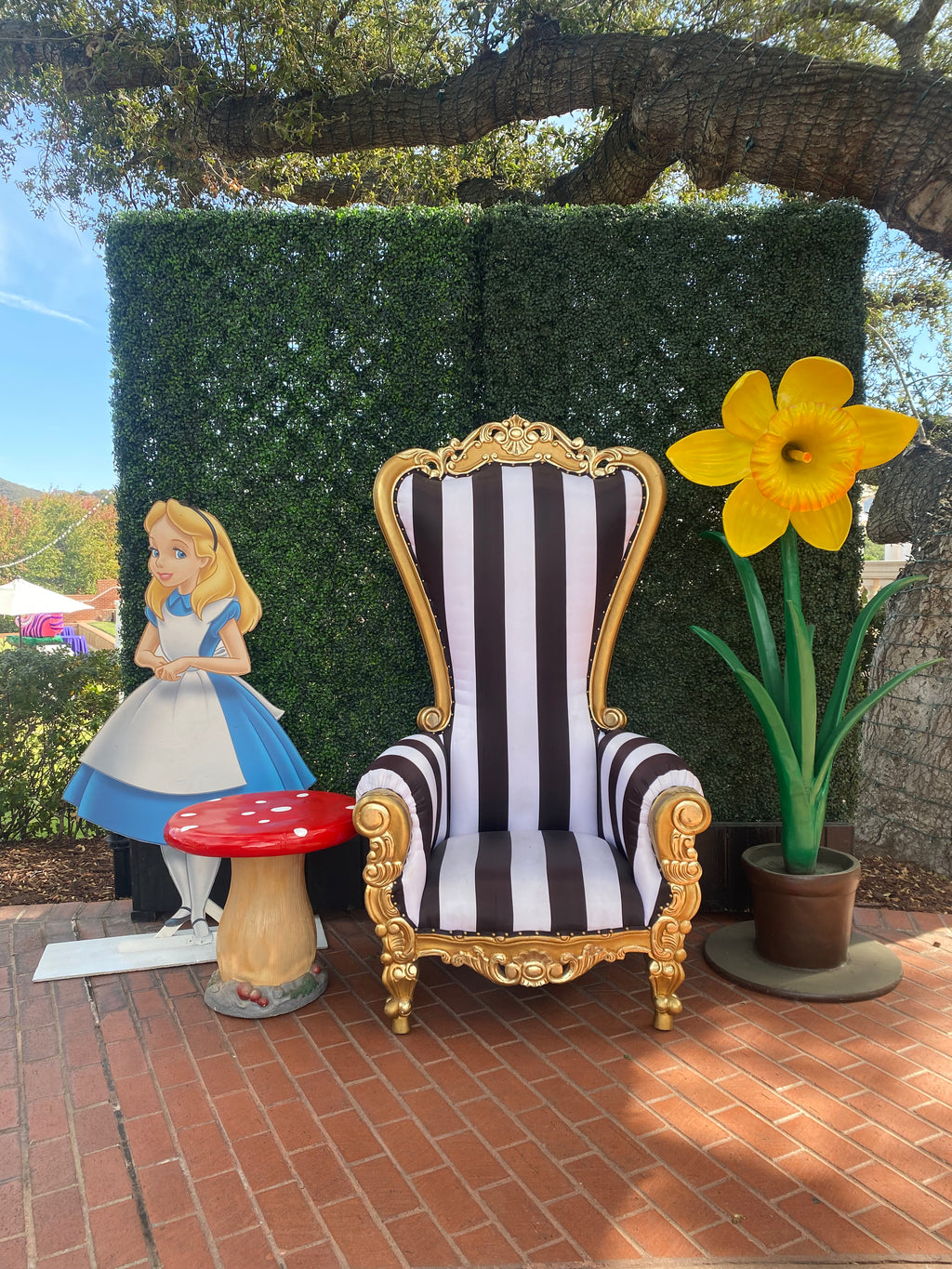 Alice Wood Cut Out Standee