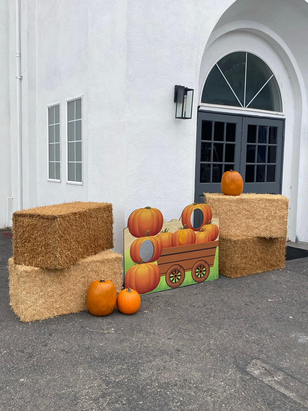 Faux Large Hay Bale