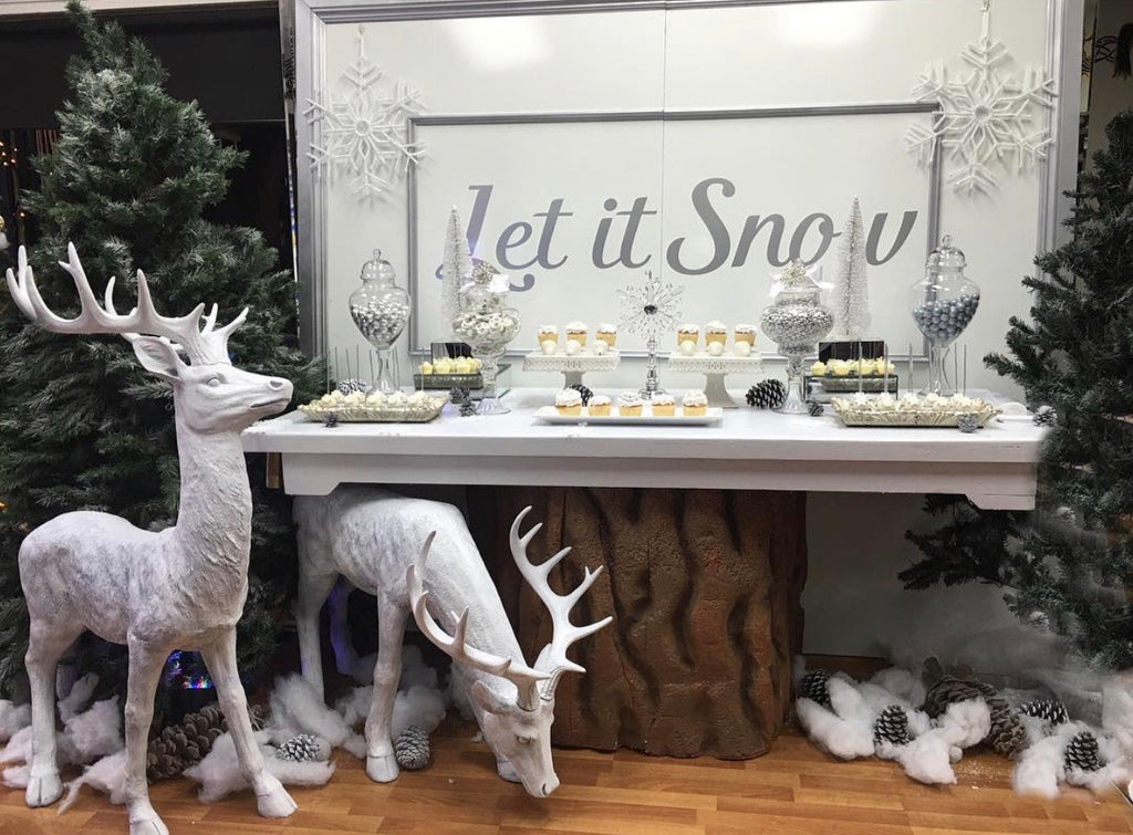Let It Snow Backdrop