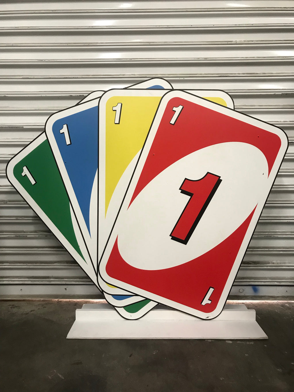 Flush Of Uno Cards