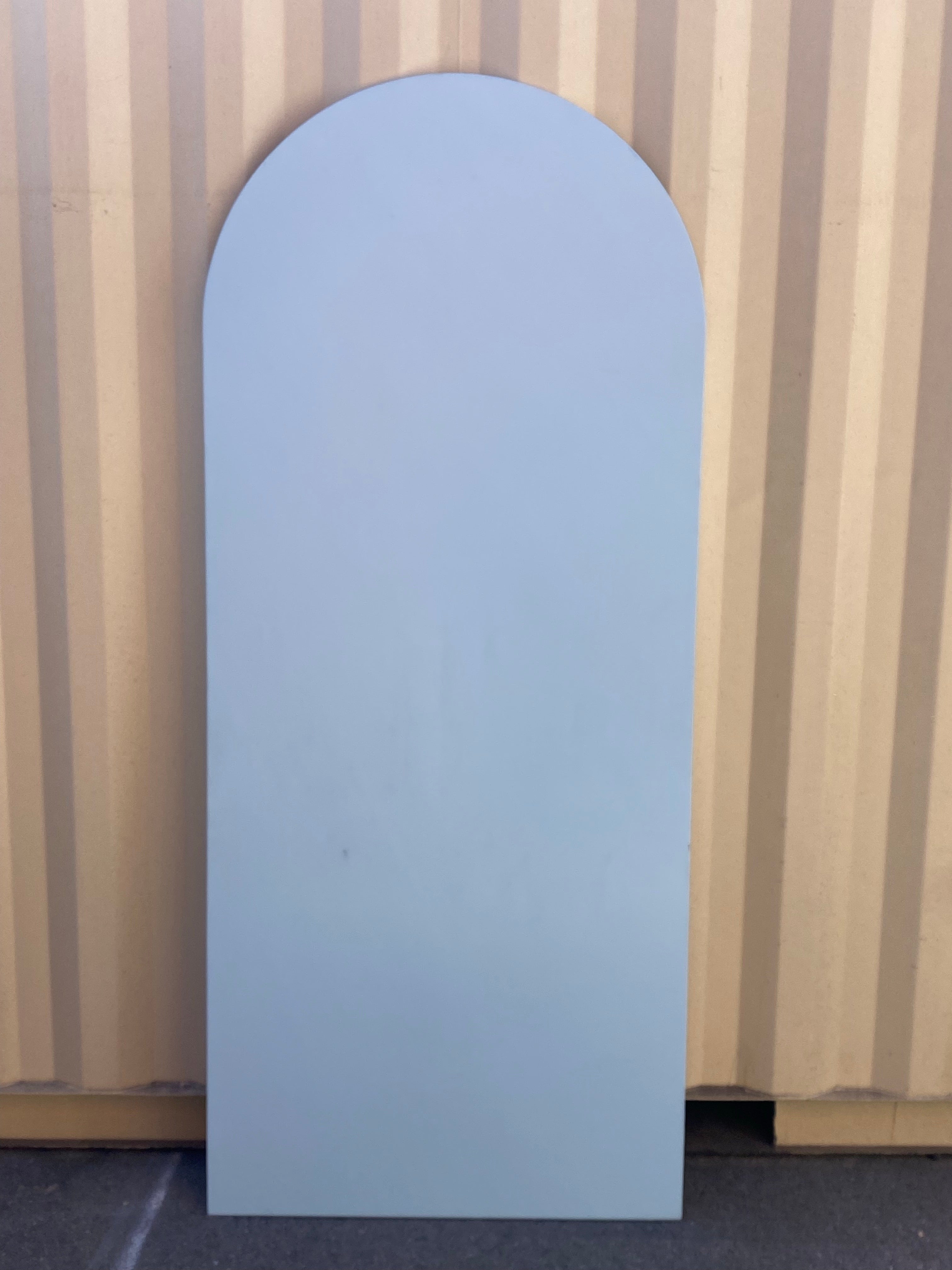 Light Blue Round Arch Backdrop