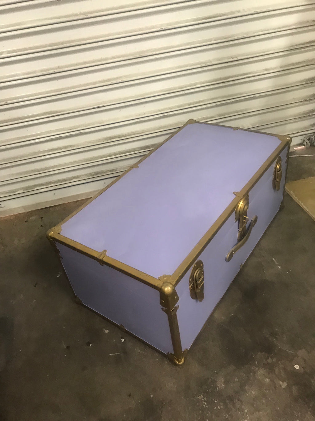 Lavender Vintage Trunk