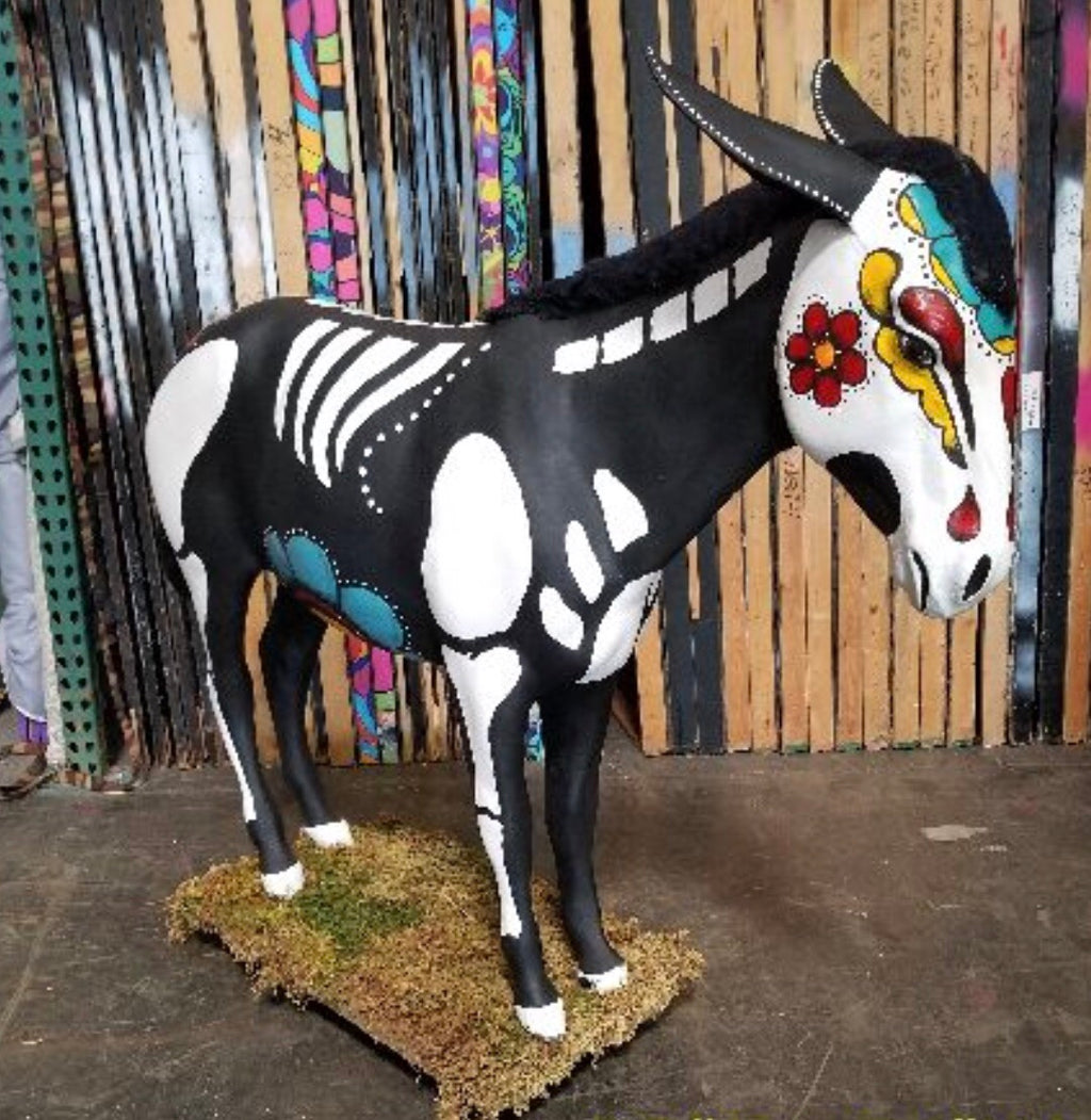Día de los Muertos Donkey