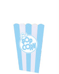 Giant Blue Popcorn Box