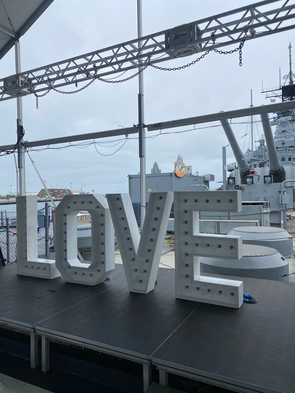LOVE Marquee Letters