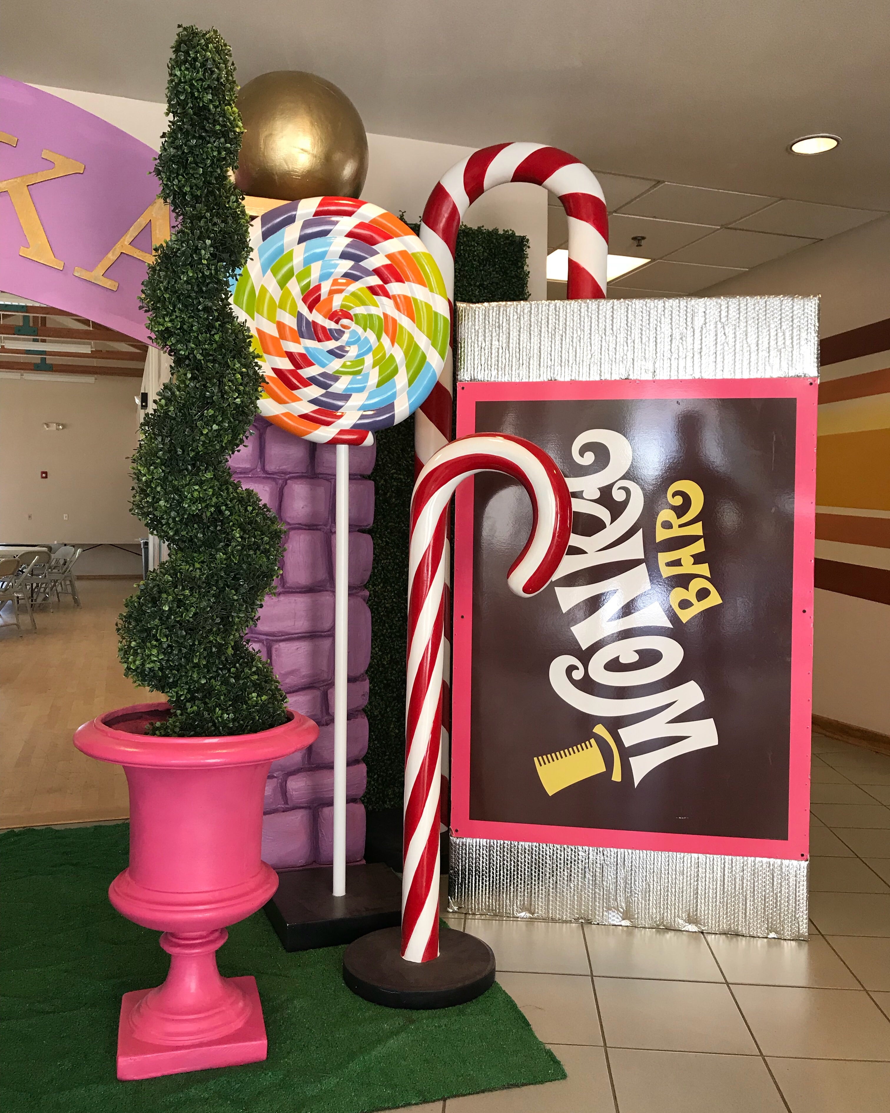 Giant Red & White Candy Cane