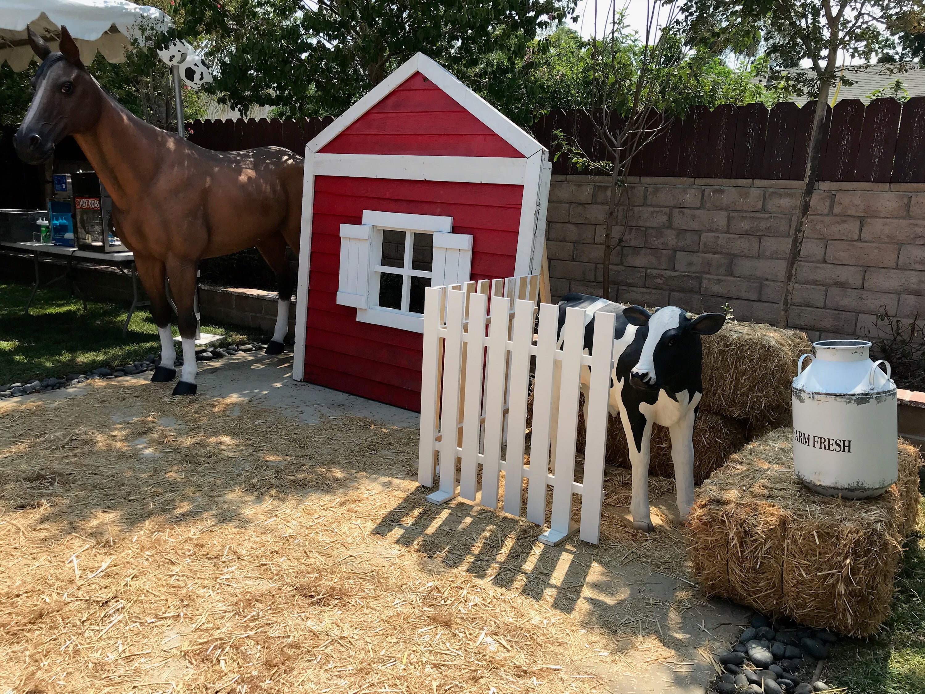 Small White Picket Fence