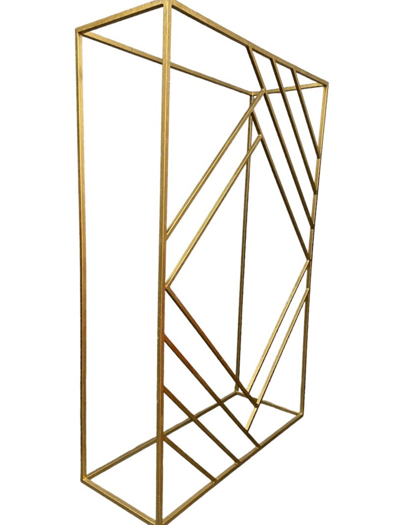 Gold Welcome Stand