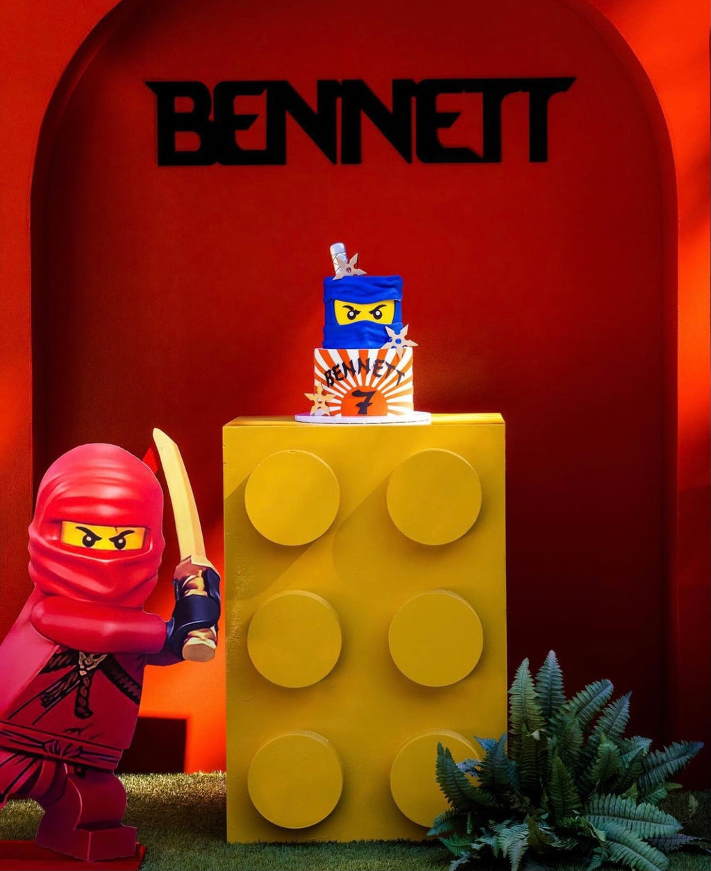 Kai Lego Wood Cut Out Standee