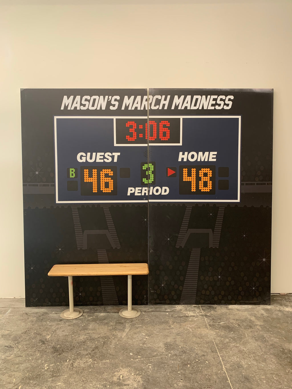 Locker Room Bench