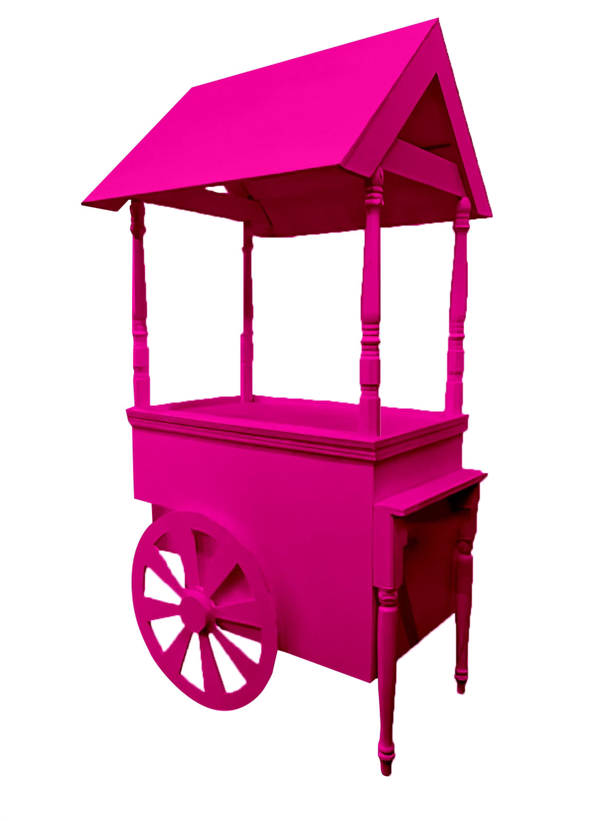 Hot Pink Dessert Cart