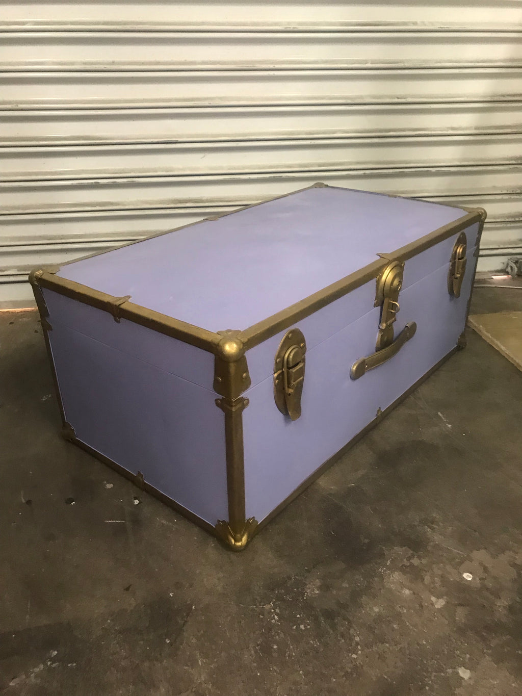 Lavender Vintage Trunk