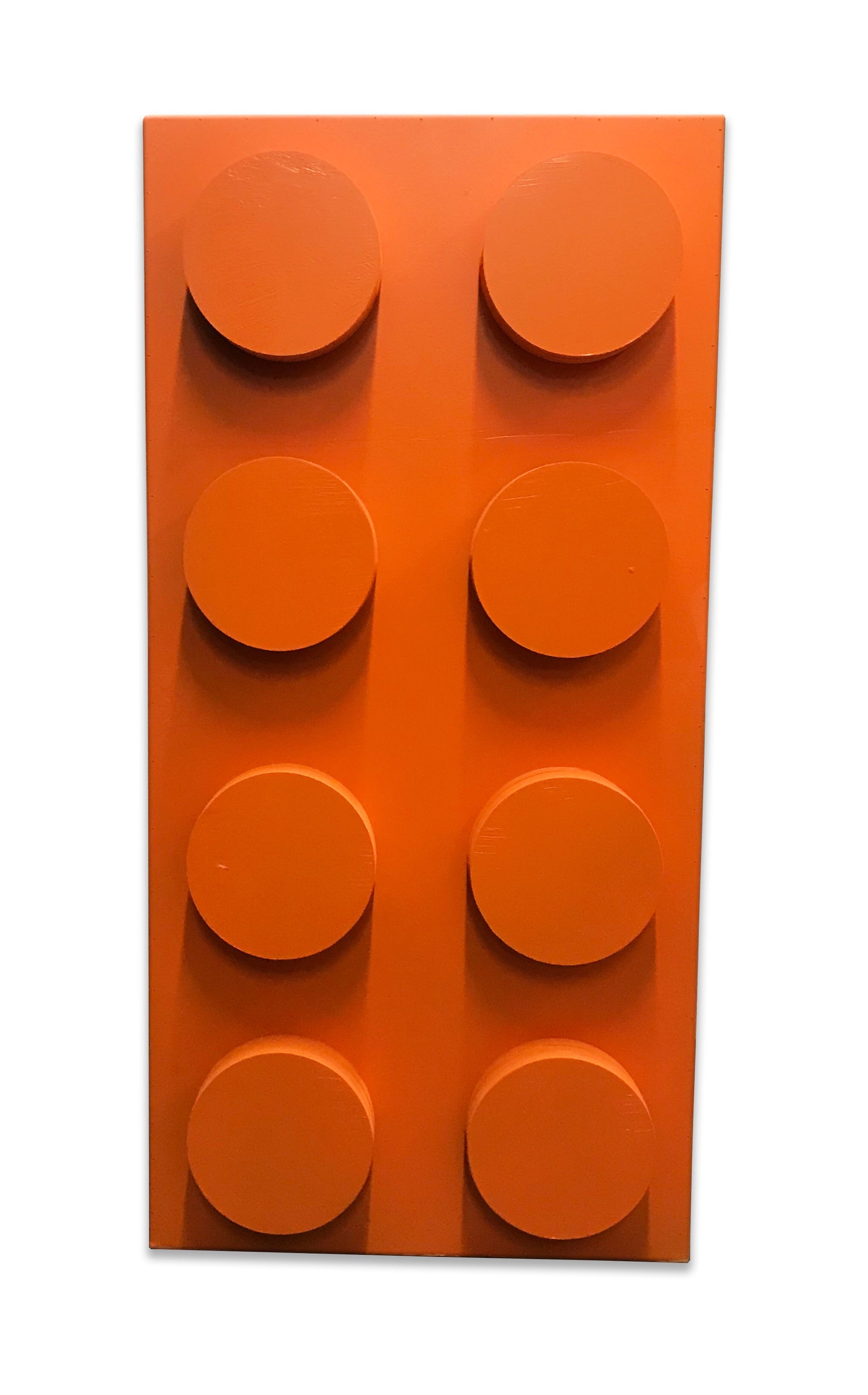 Orange lego blocks sale