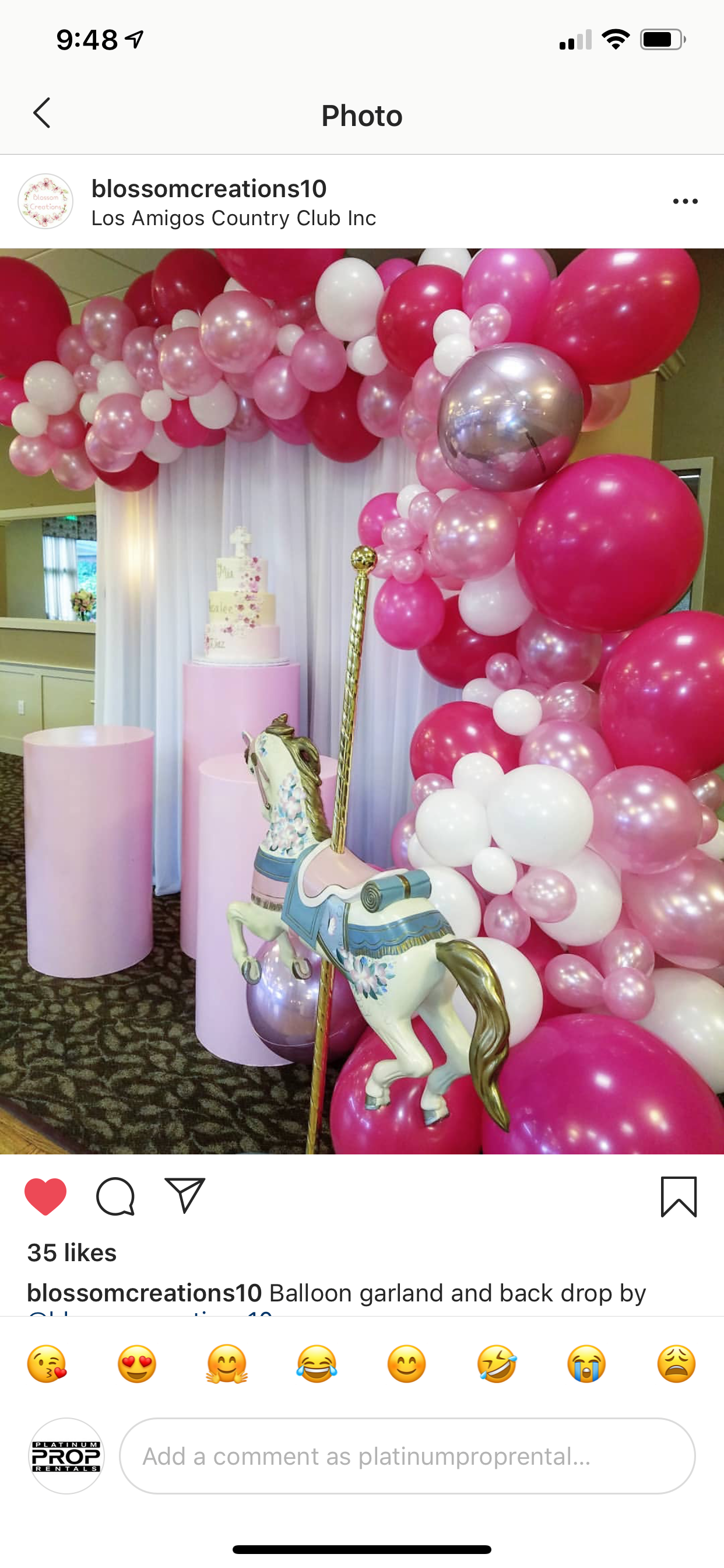 Crystal Carousel Horse