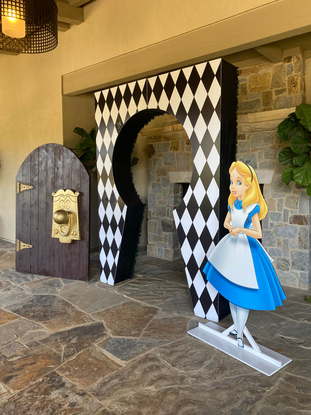 3D Diamond Key Arch