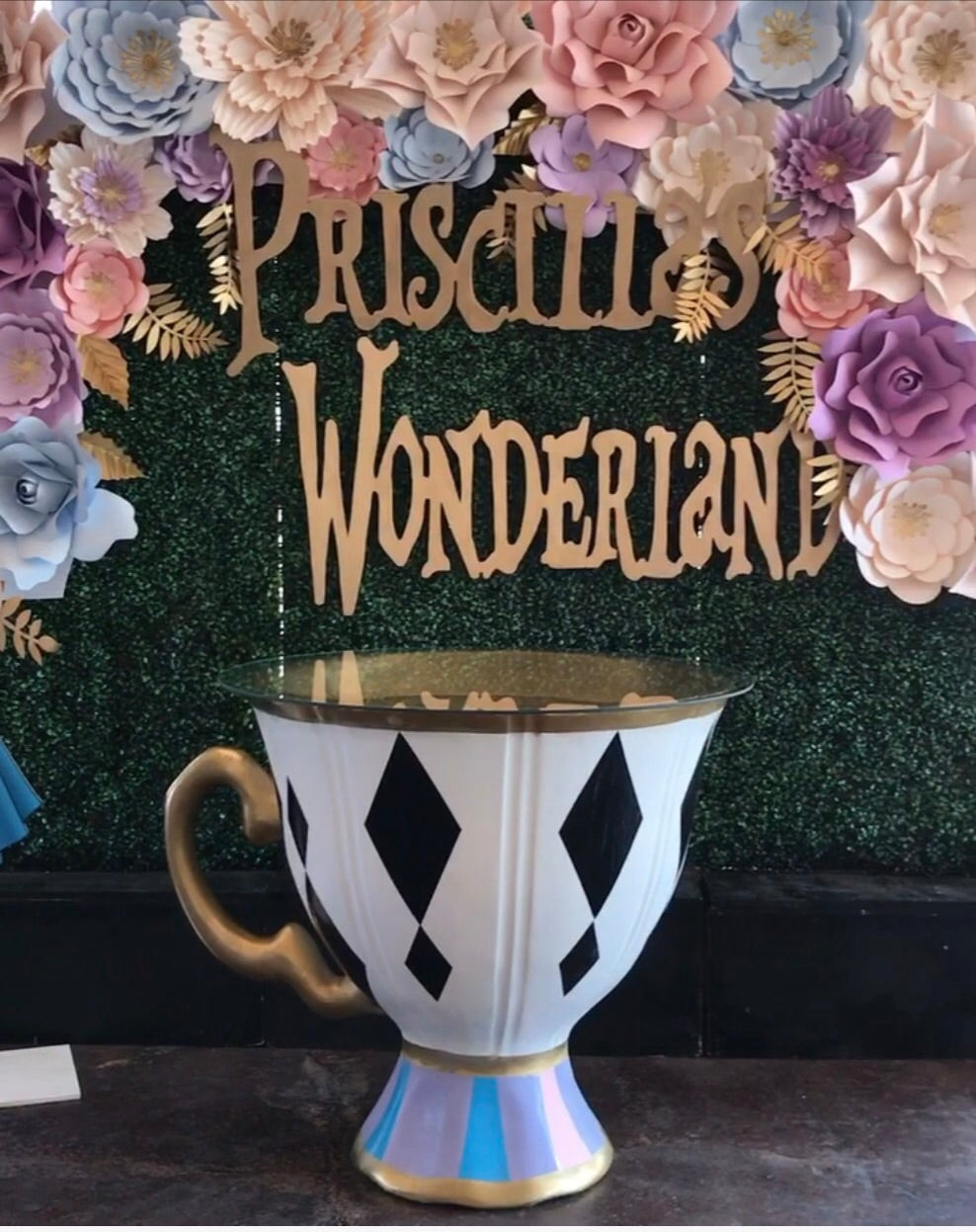 Diamond Tea Cup