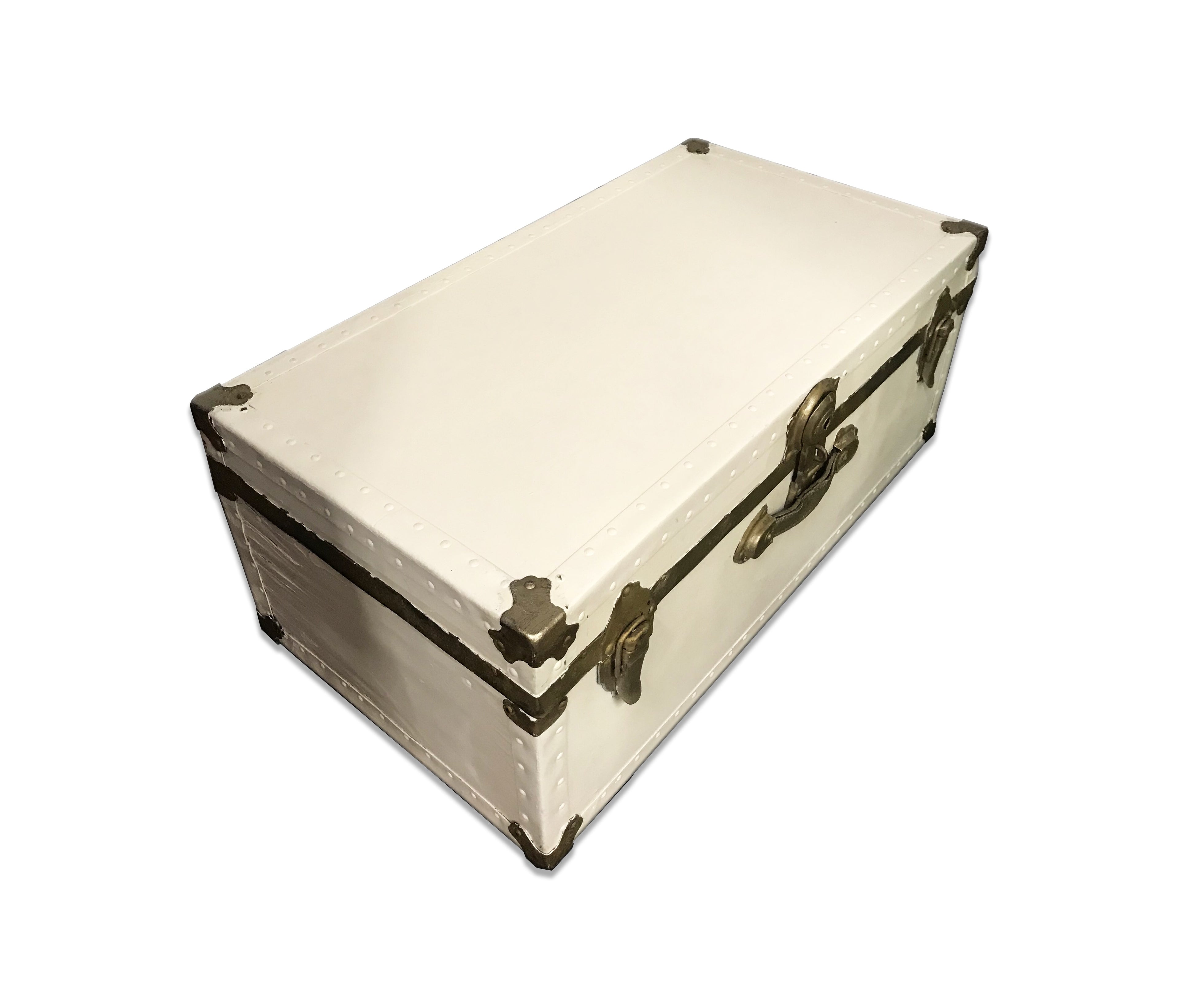 Cream Vintage Trunk