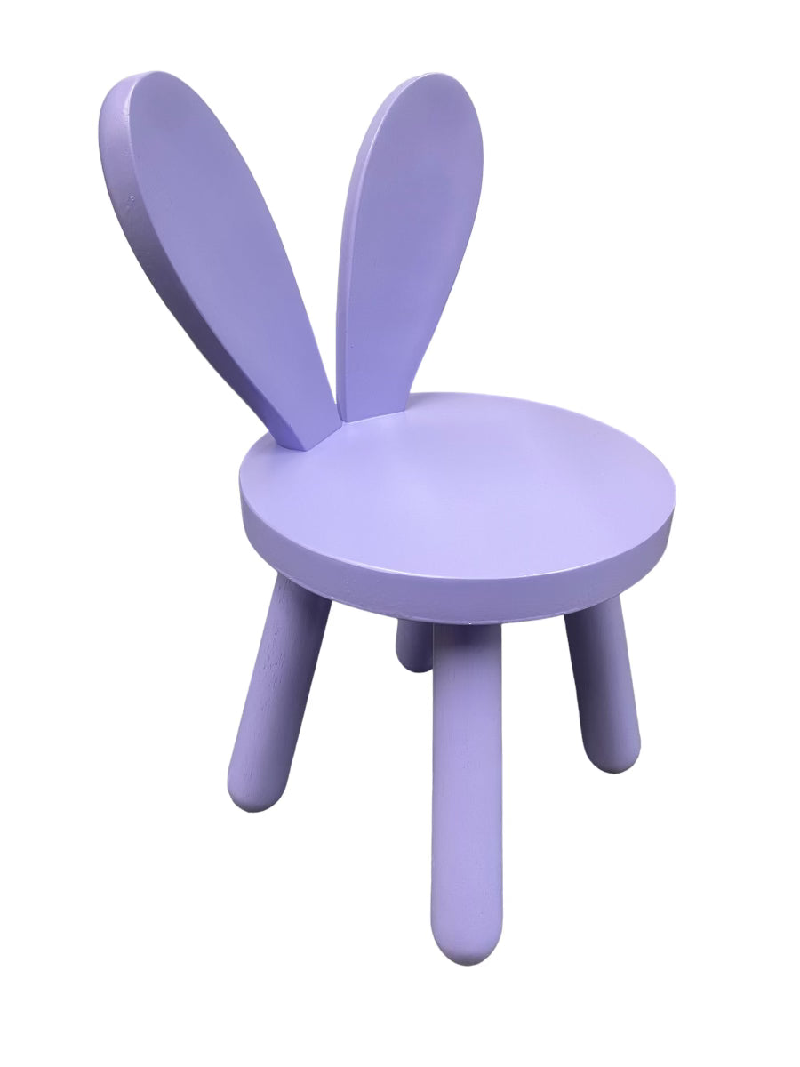 Kids Lavender Bunny Chair