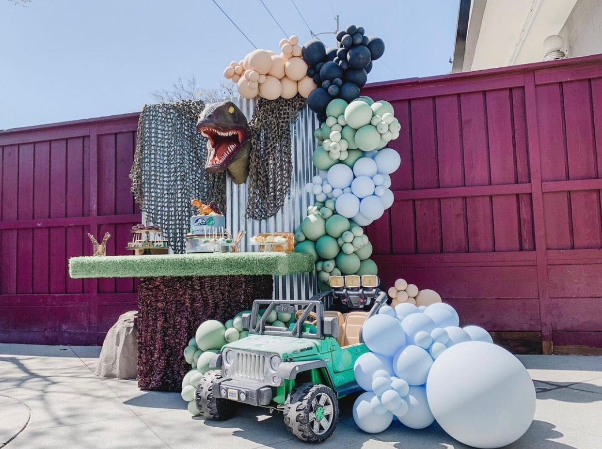 Dinosaur Head Backdrop