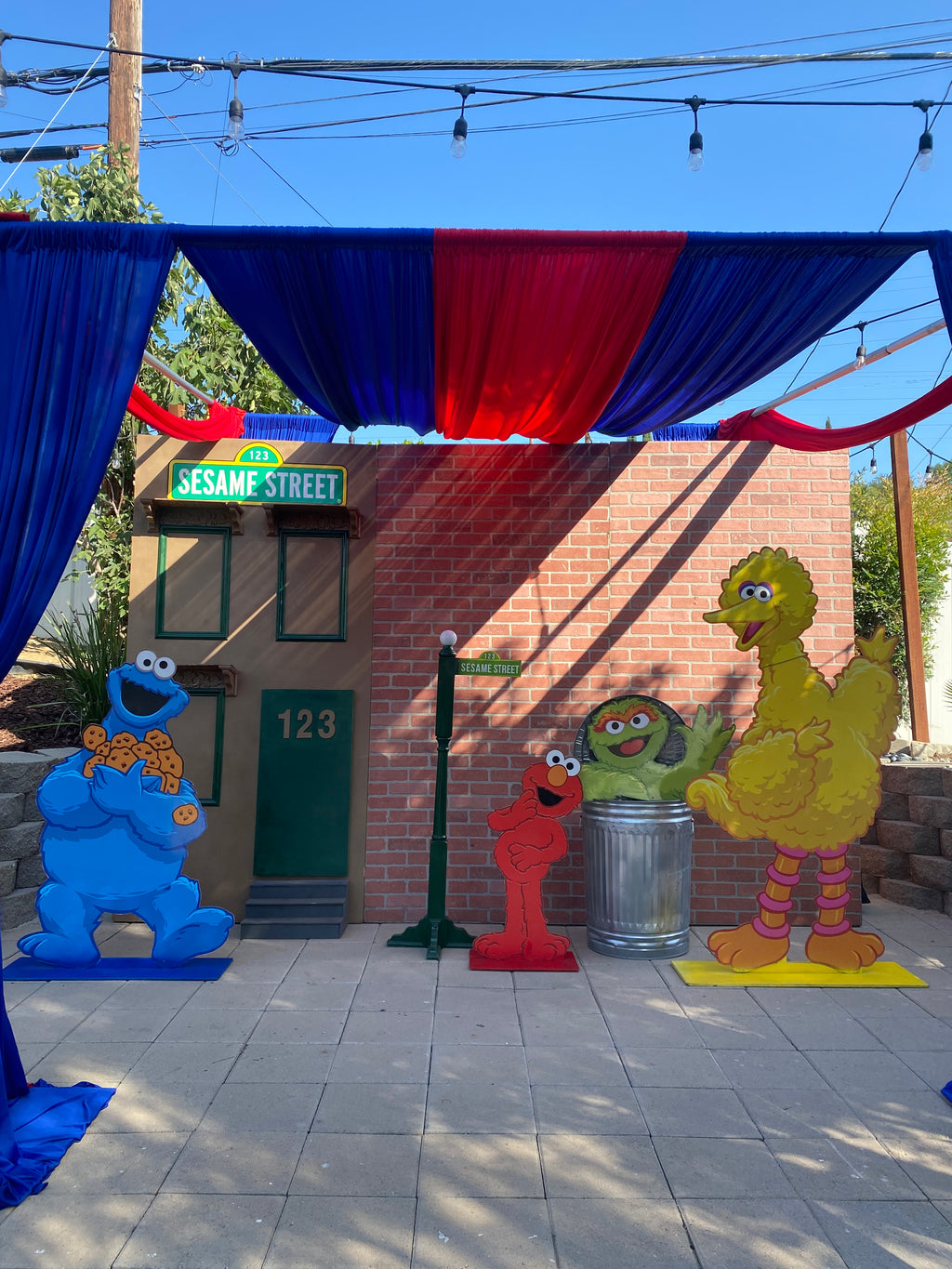Sesame Street Front House