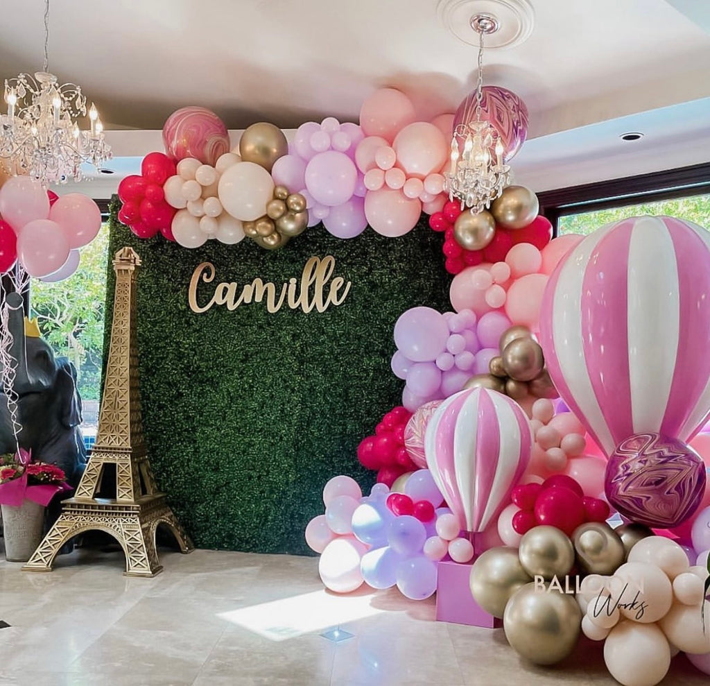 3 Foot Light Pink Hot Air Balloon