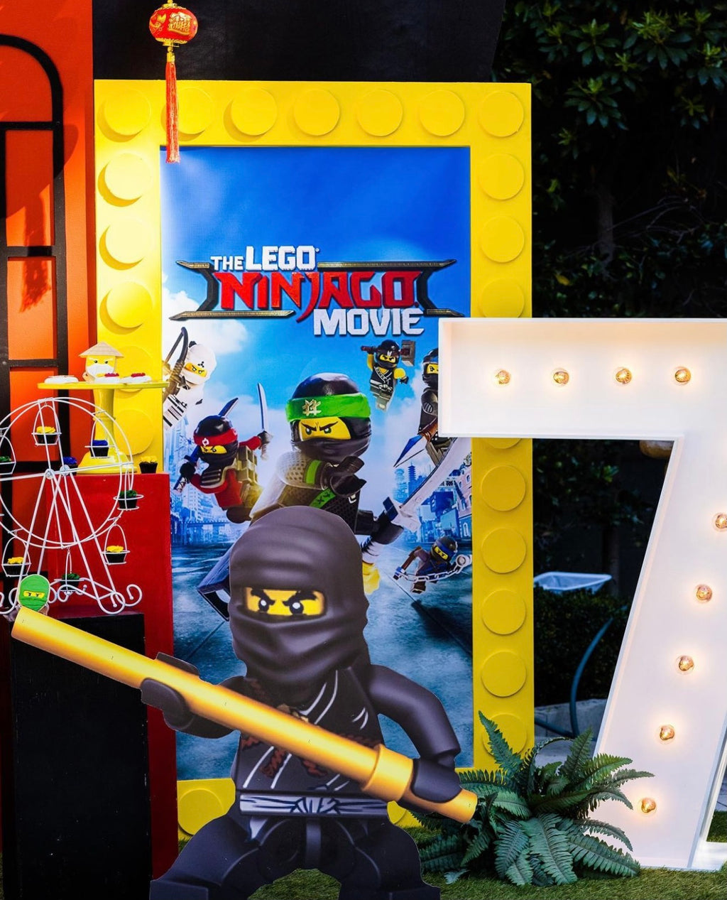 Cole Lego Wood Cut Out Standee